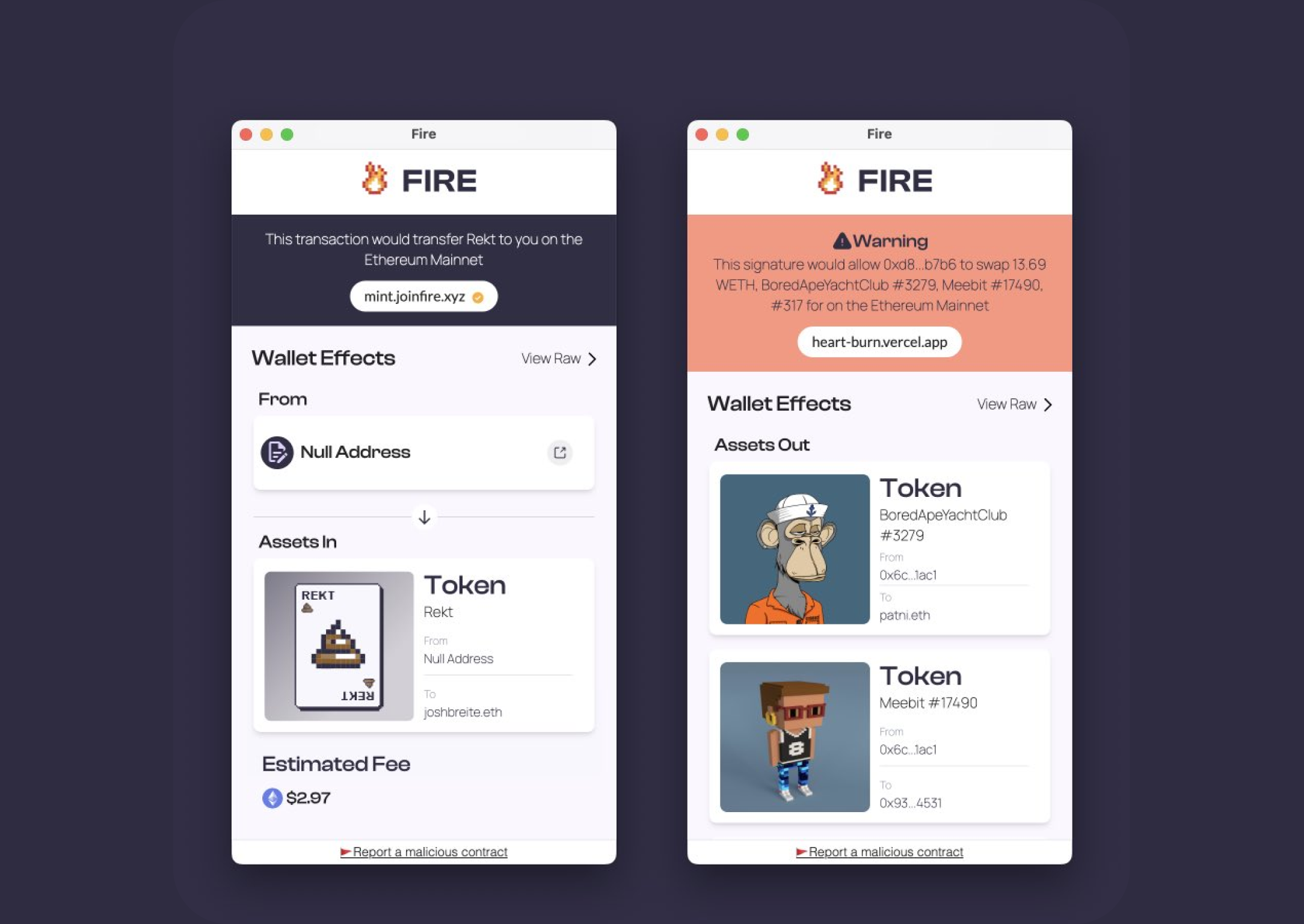 Fire Simulator UI